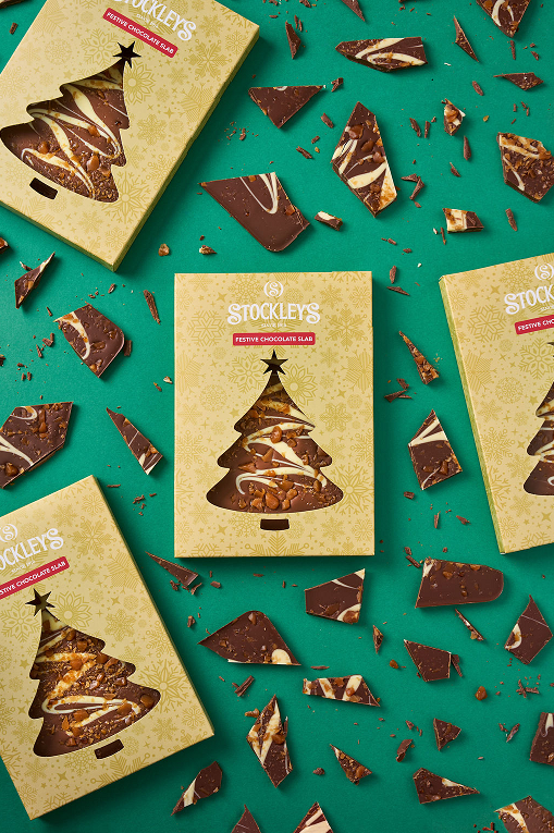 Launch of Stockley's Festive Chocolate Slab!
