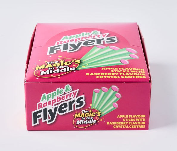 Apple & Raspberry Flyers 60s Carton