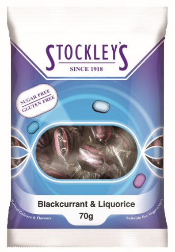 Sugar Free Blackcurrant & Liquorice (12 x 70g)