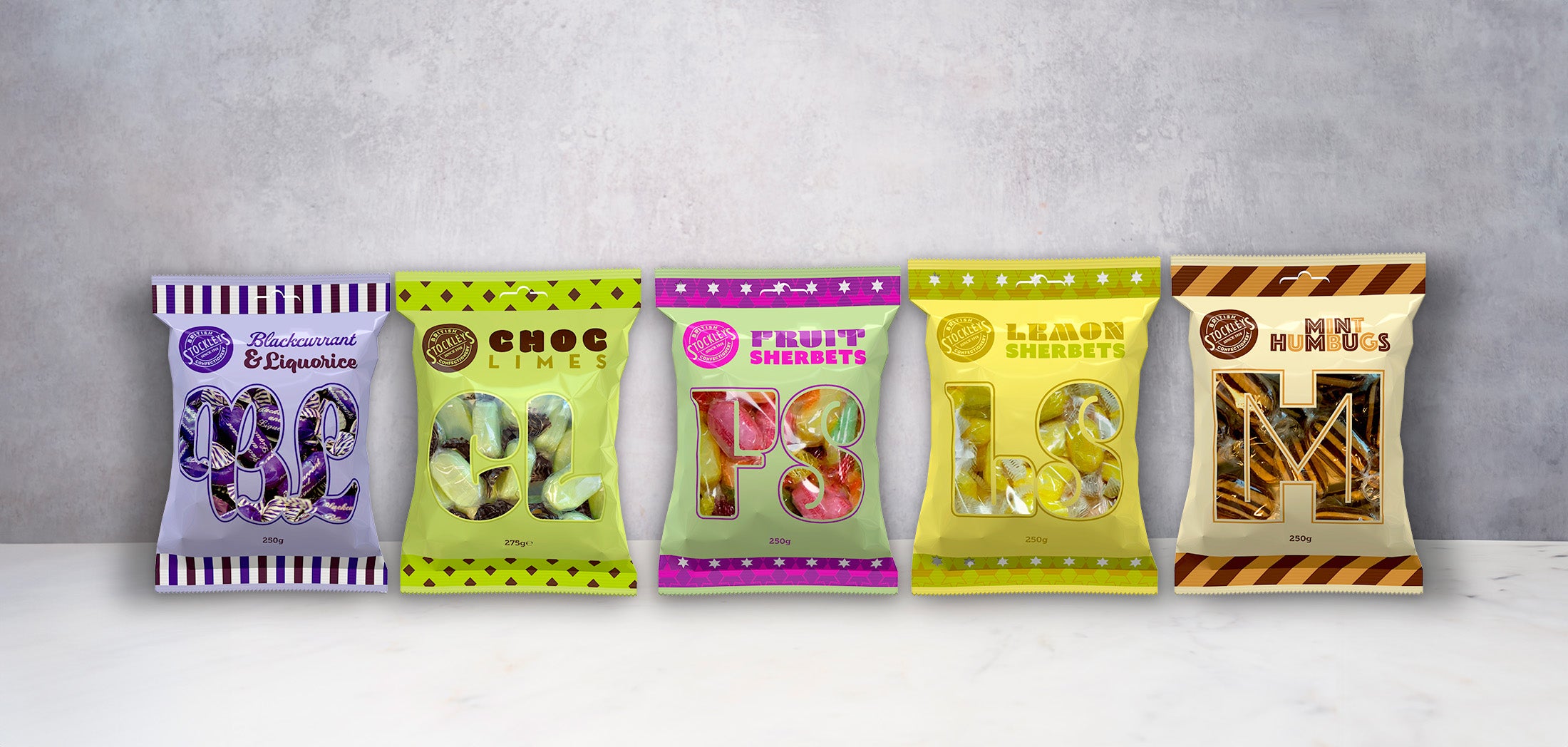 Stockley's Sweets Sharing Bags