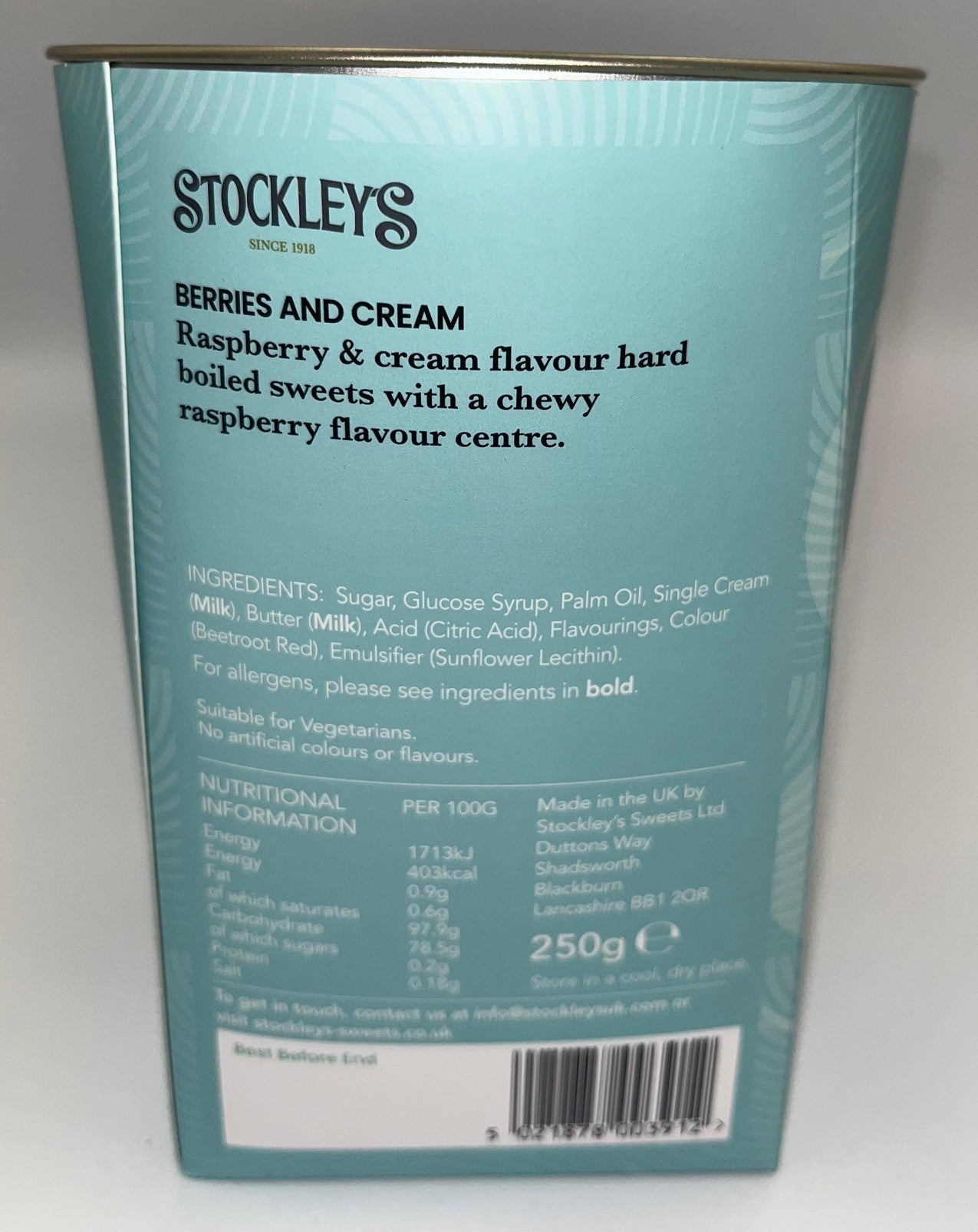 Berries & Cream (1 x 250g)
