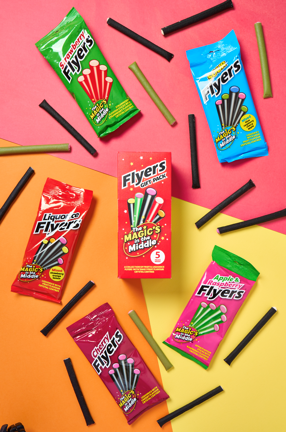 Flyers Gift Pack 5 x 75g