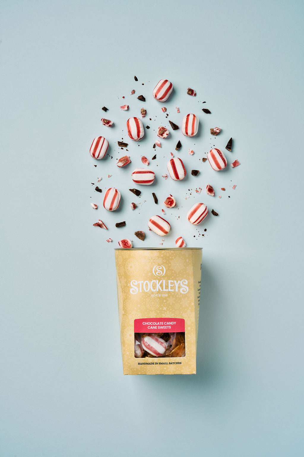 Chocolate Candy Cane Sweets (1 x 250g)